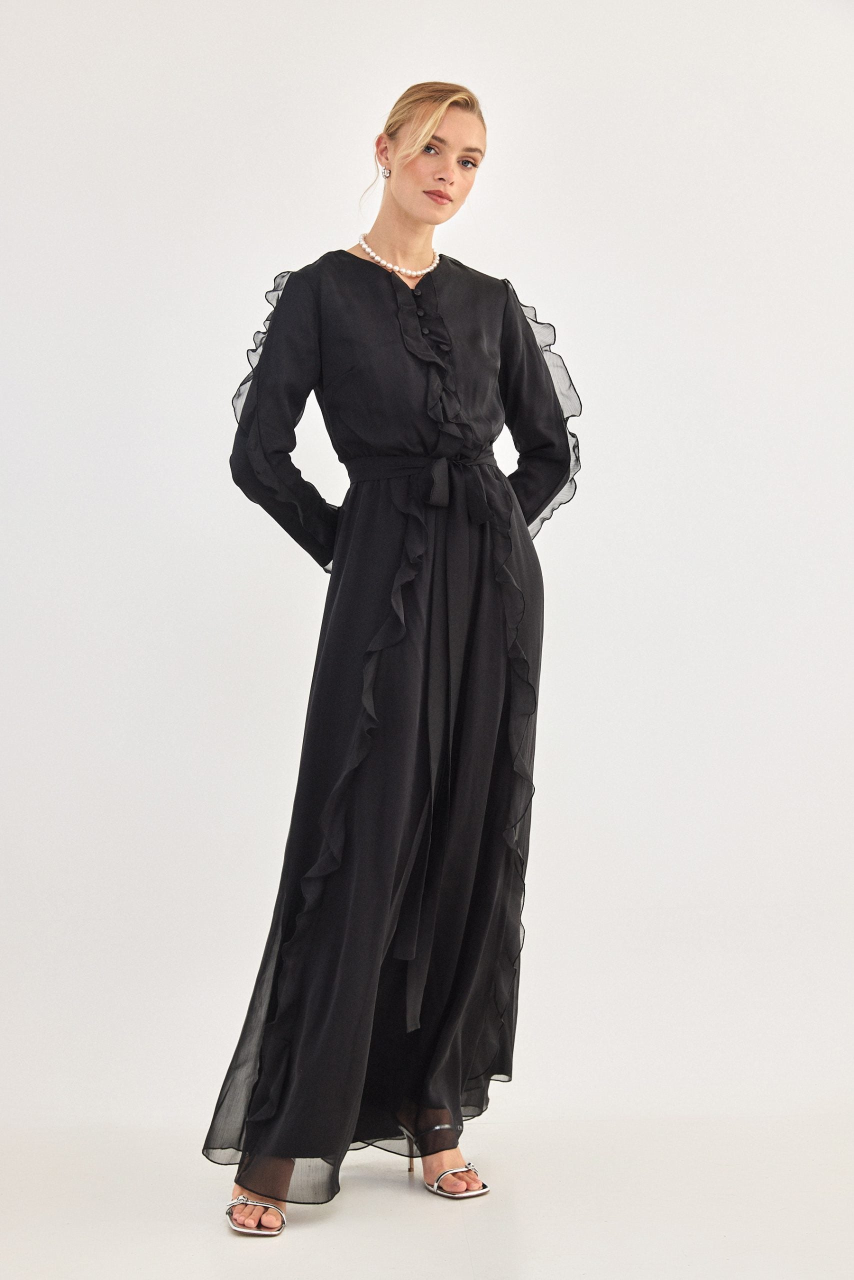 שמלת אנאבל שחורה