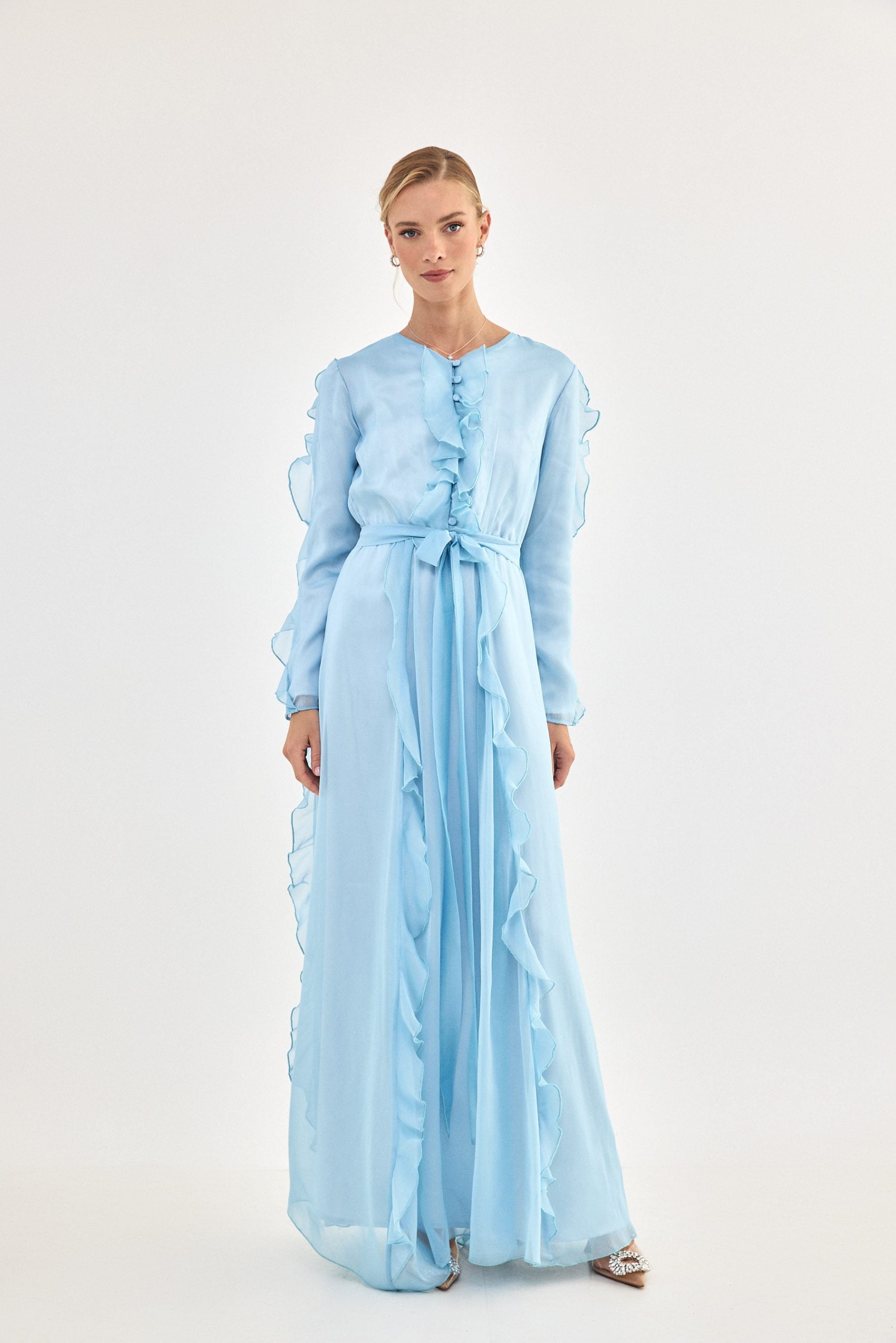 שמלת אנאבל תכלת