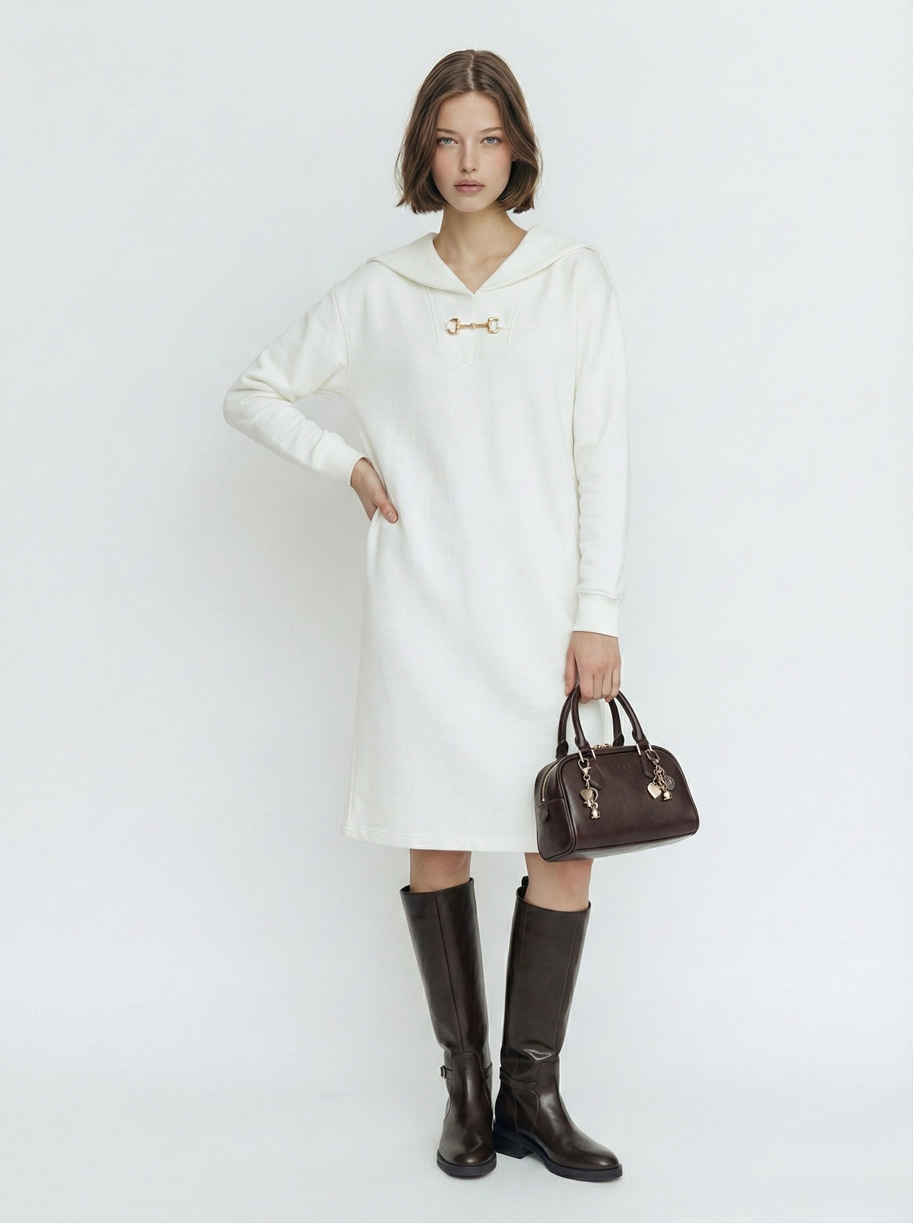 Sailor Dress - Ivory