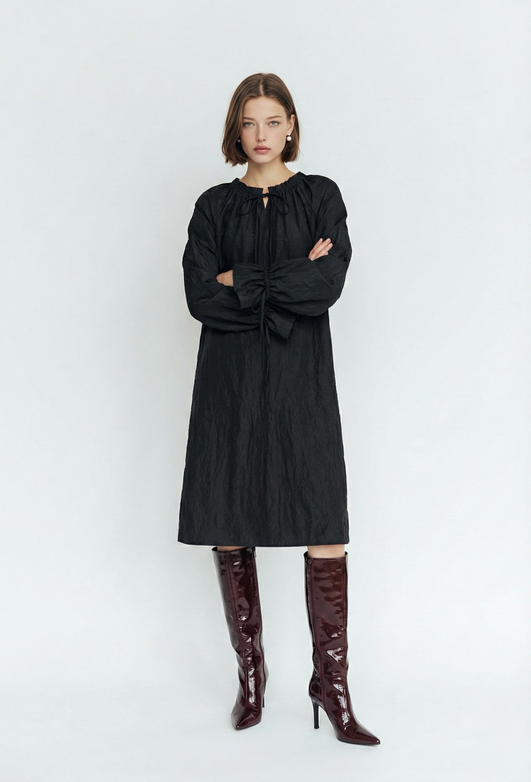 שמלת vera שחורה