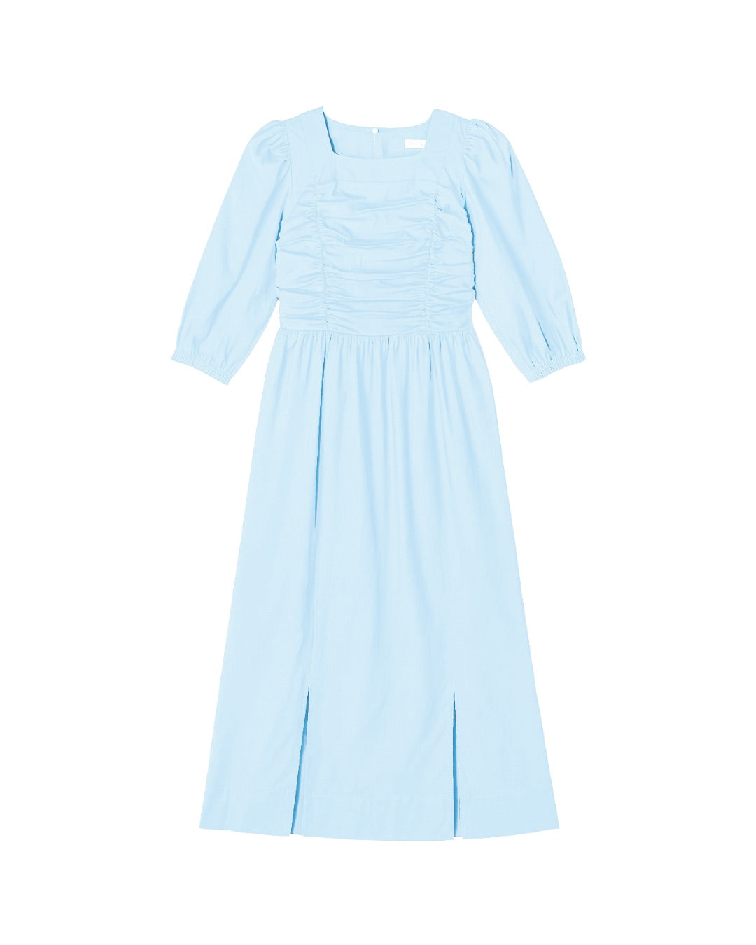 Poplin dress - Sky