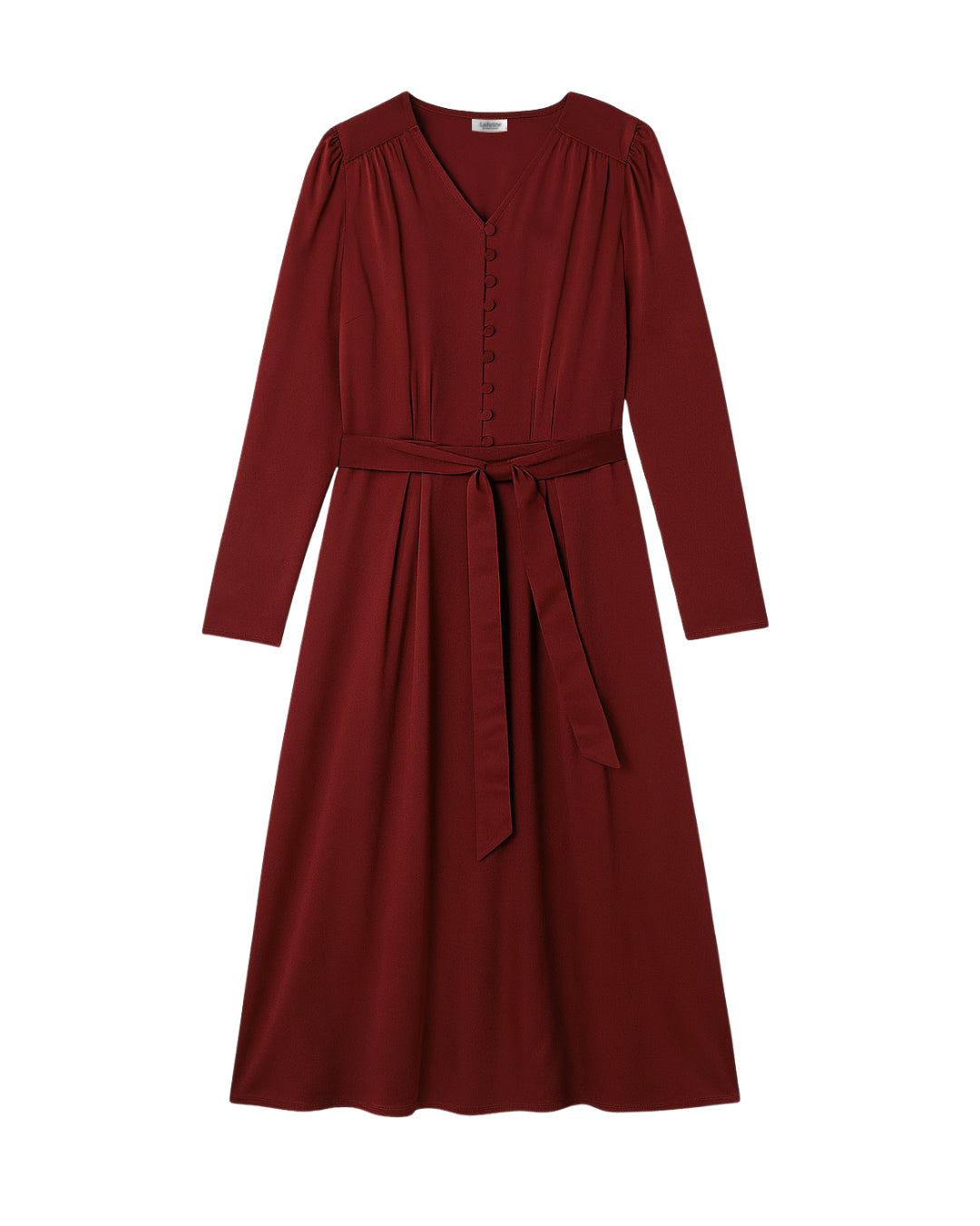 שמלת Classic בורדו