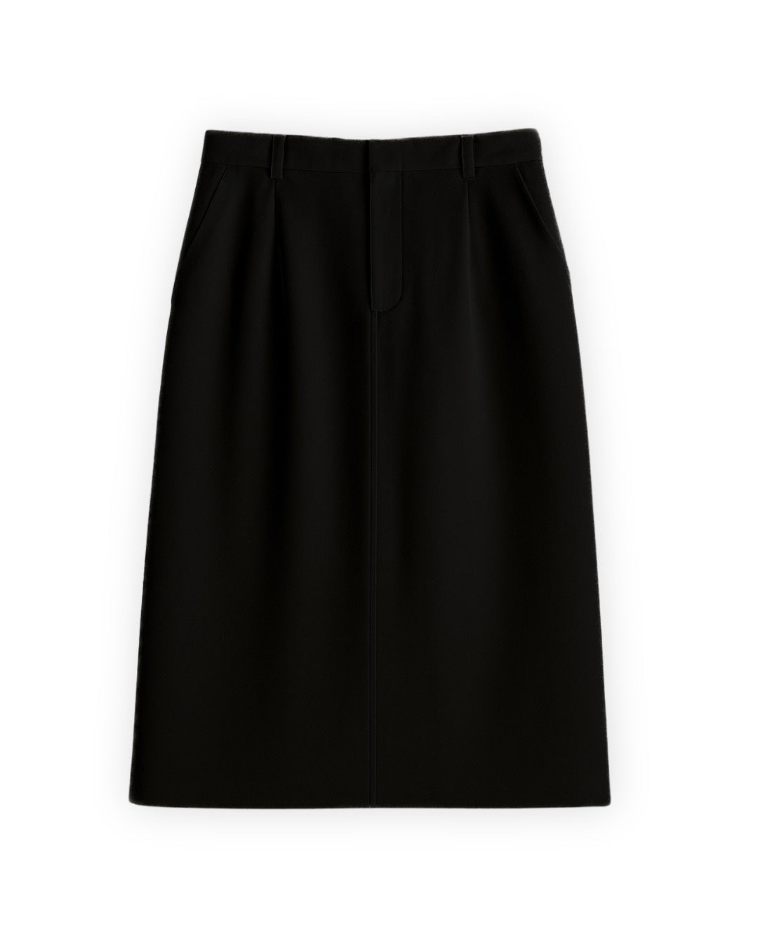 A חצאית ברמודה שחורה