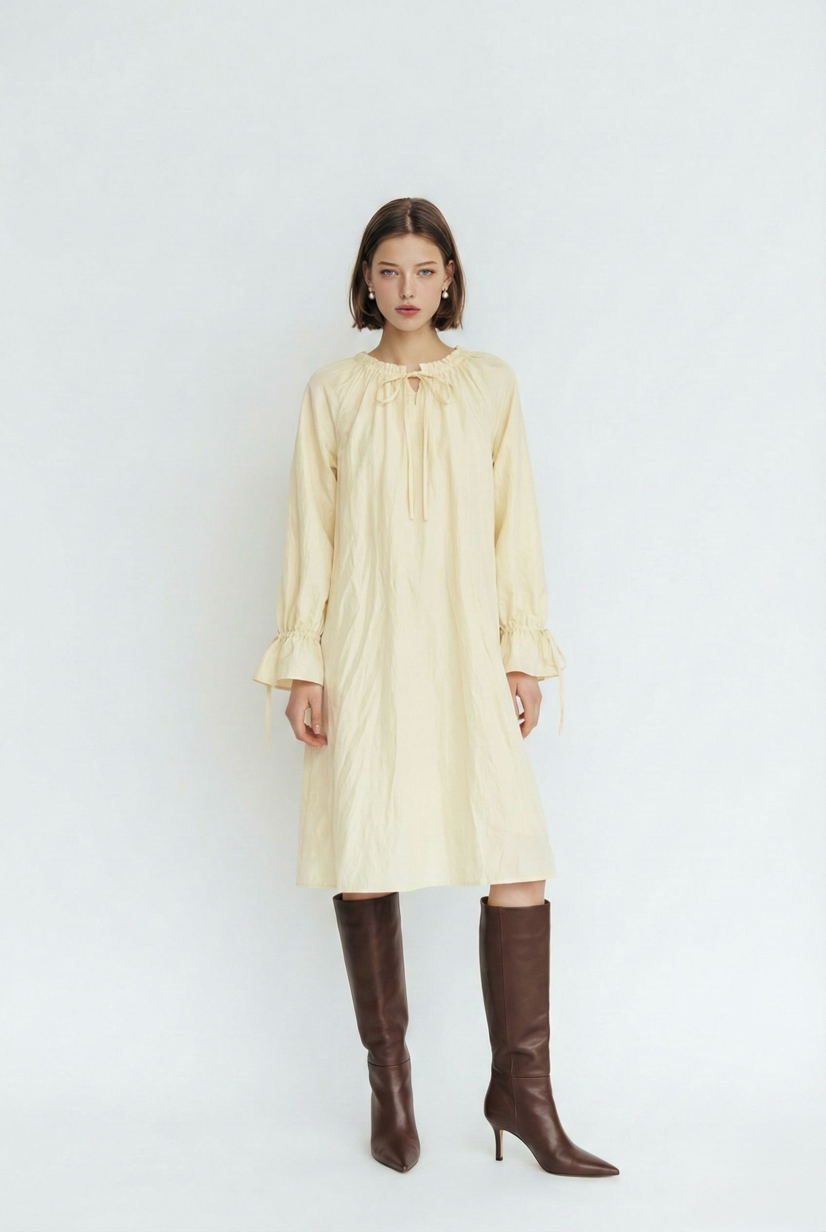 שמלת vera חמאה