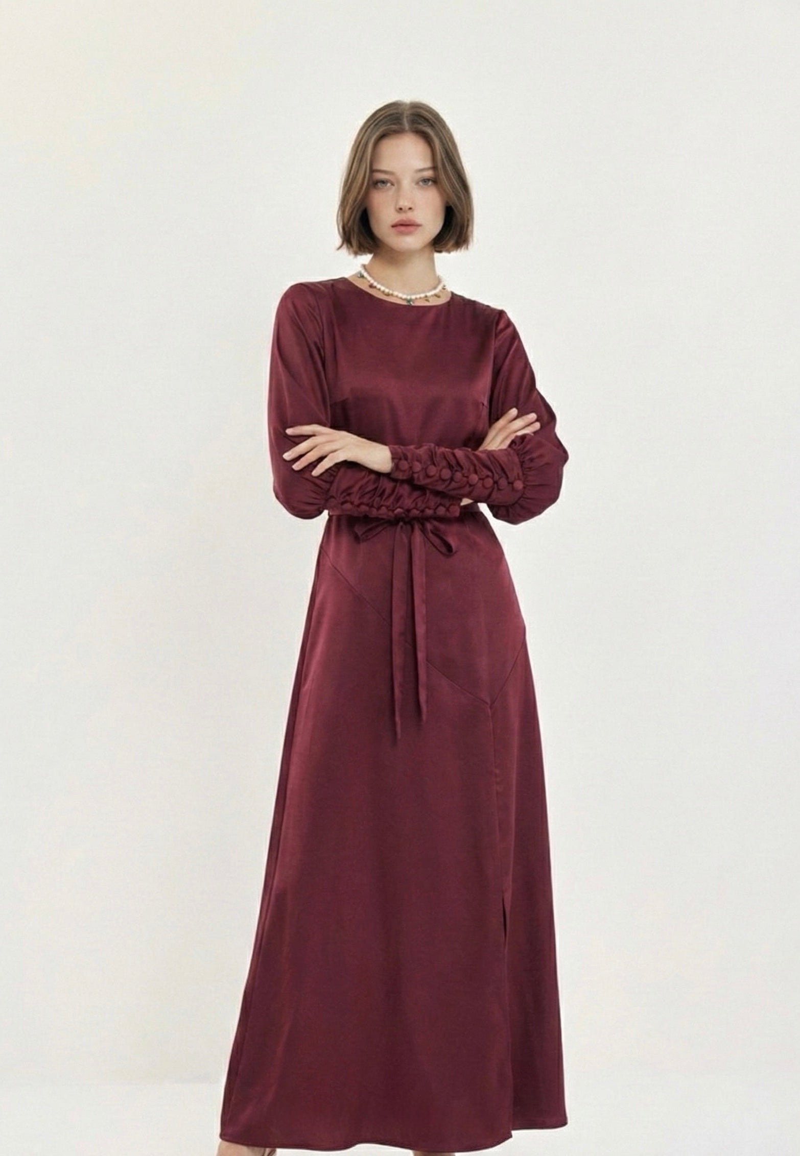 שמלת טוני בורדו