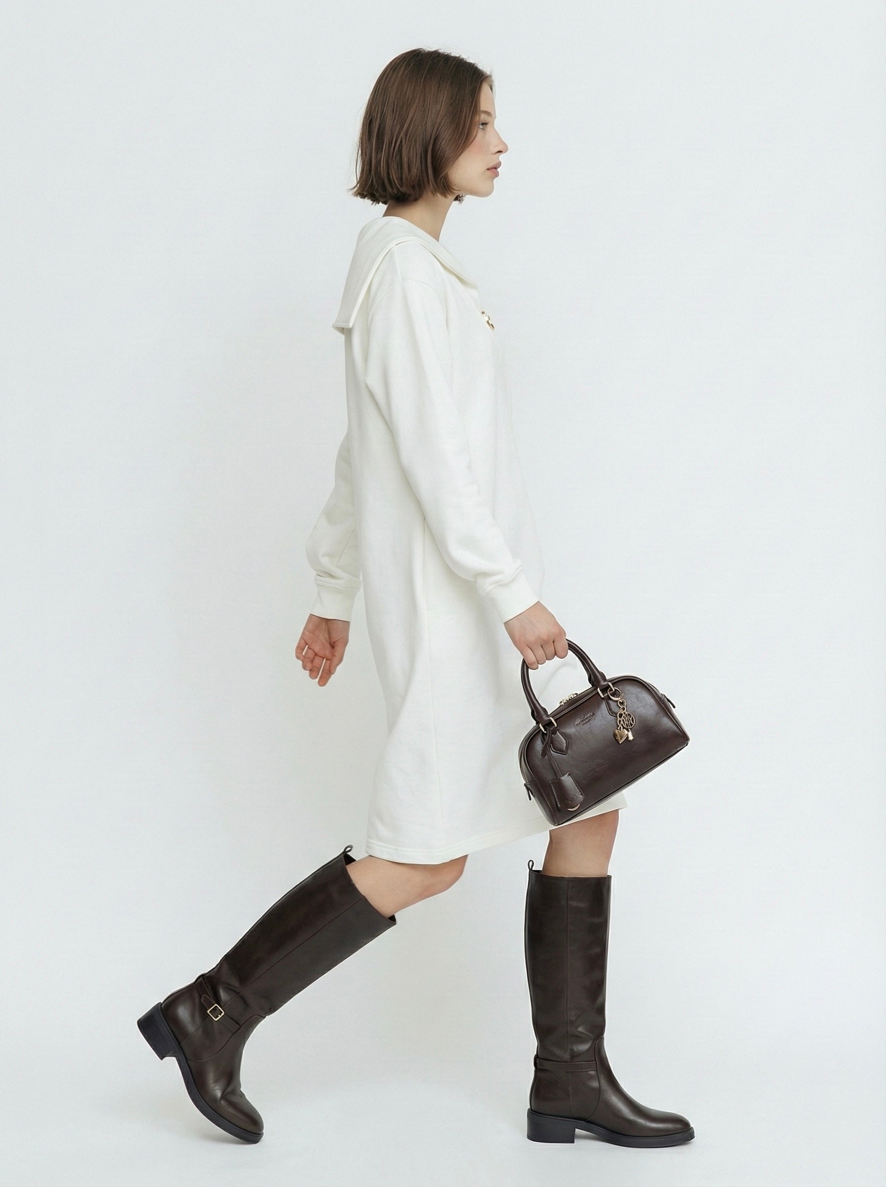 Sailor Dress - Ivory