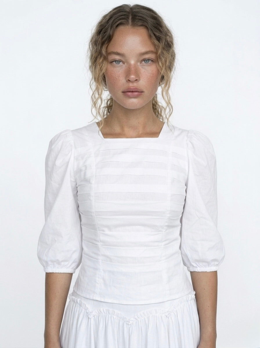 Poplin Shirt - White