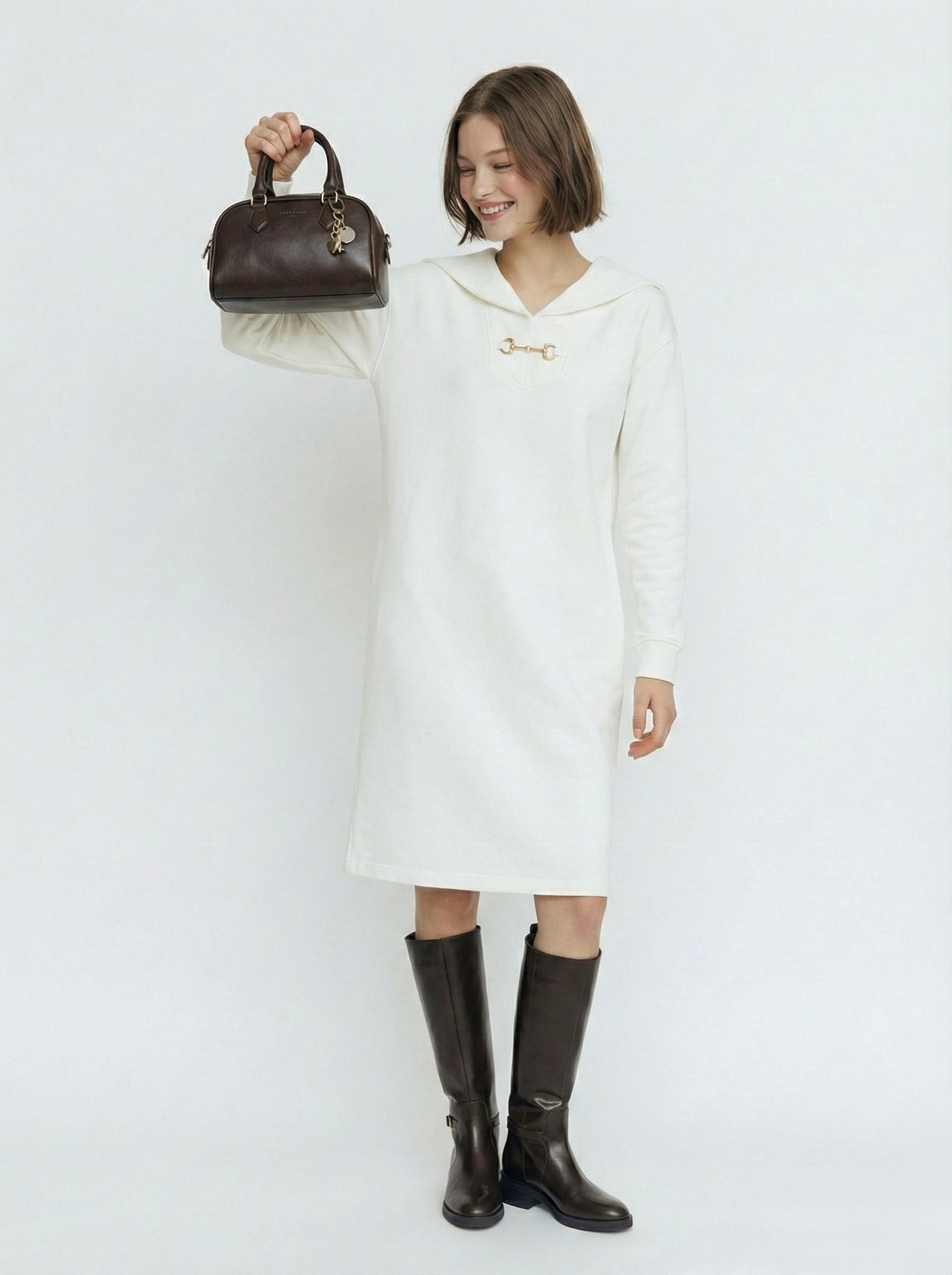 Sailor Dress - Ivory